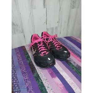 Nike Air Max  Woman’s Shoes Torch 4 Running Black Pink Sneakers SZ 9 US